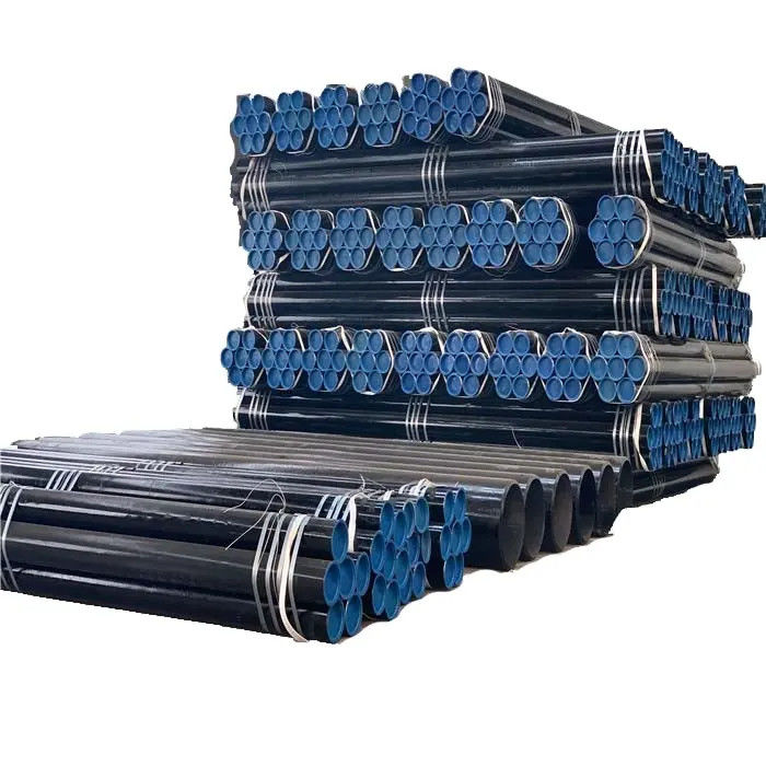 अनुसूची 40 सीमलेस कार्बन स्टील पाइप Astm A106 Gr B Sch 40 A53 API 5L ग्रेड B X65 PSL1