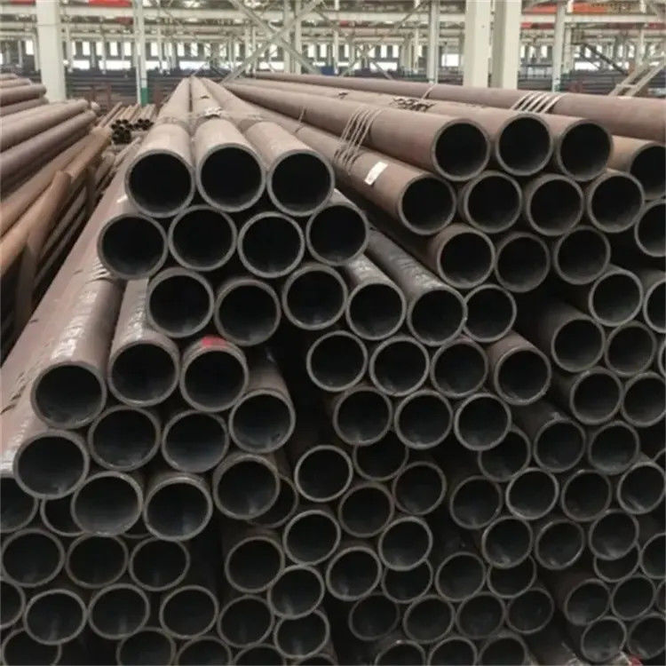 वेल्डेड कार्बन स्टील सीमलेस ट्यूबिंग पाइप ST37 C45 A106 Gr.B A53 20# 45# Q355B