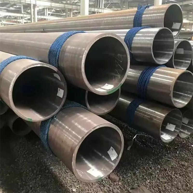 लाइन कार्बन स्टील सीमलेस पाइप A333 Gr 1 Gr 3 Gr 6 कोल्ड ड्रॉइंग ASME SA53 पाइप