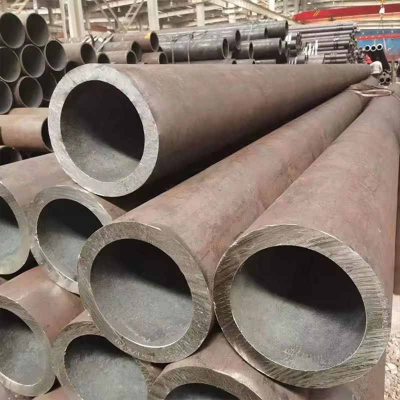 ASTM A106 GR.B Sch40 Sch80 Q345b कोल्ड ड्रॉईंग हल्के कार्बन सीमलेस स्टील पाइप